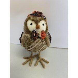 Original Spritz Bird by Harvest House Thanksgiving Young Pilgrim c1987 China 8"